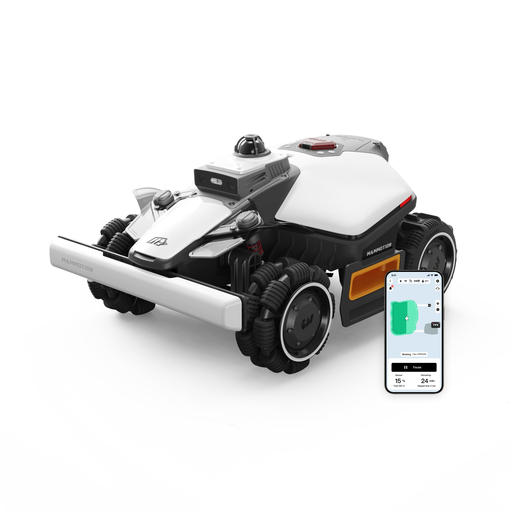 2026 New) Mammotion LUBA mini 2 AWD 1500H Robot Lawn Mower, for